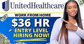 UNITED HEALTHCARE WORK FROM HOME | INSURANCE REMOTE JOBS | WFH JOBS