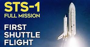 STS-1 Full Mission - Historical Narration and Footage - First Shuttle Flight, Launch, Landing, 1981