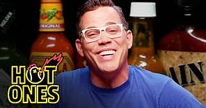 Steve-O Takes It Too Far While Eating Spicy Wings | Hot Ones
