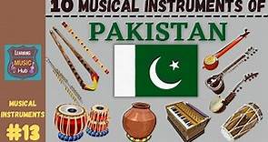10 MUSICAL INSTRUMENTS OF PAKISTAN | LESSON #13 | LEARNING MUSIC HUB | MUSICAL INSTRUMENTS