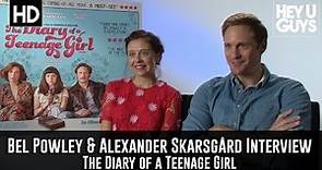 Bel Powley & Alexander Skarsgard - The Diary of a Teenage Girl Exclusive Interview