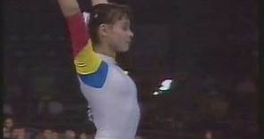 Aurelia Dobre (ROM) - Worlds 1989 - Team Optionals - Balance Beam