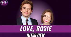 Sam Claflin & Lily Collins Interview on Love, Rosie Movie