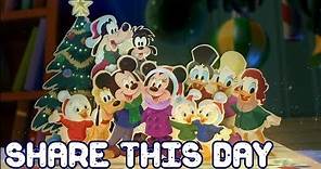 ♪Share this day+Lyrics♪ - Mickey twice upon Christmas | AMV