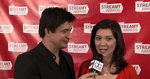Ken Marino & Erica Oyama Backstage Interview 2 - Streamy Awards 2013