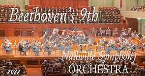 Beethoven’s 9th, Ode to Joy - Nashville Symphony Orchestra, Schermerhorn Orchestra Center