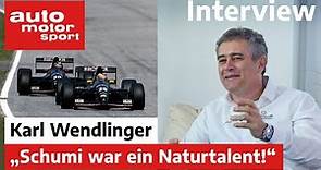 Formel Schmidt Interview mit Karl Wendlinger | auto motor und sport