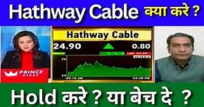 Hathway Cable share latest news today, hathway Cable share analysis buy or not Target?