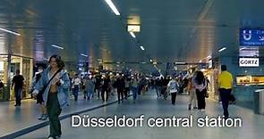 Düsseldorf Train Station Tour, Germany, Summer 2022