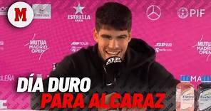 Alcaraz, tras perder en Madrid: "Ha sido un día duro para mí" I MARCA