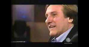 Gérard Depardieu à Tout le monde en parle (Radio-Canada, 2005)