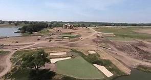 Harvester Golf Club holes 6-9 drone video