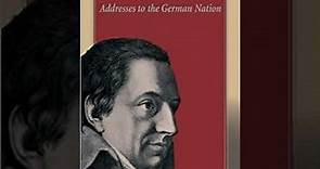 (AUDIOBOOK) Fichte: Addresses to the German Nation (1808)