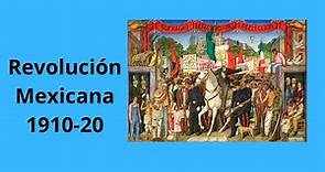 Revolución Mexicana 1910-20
