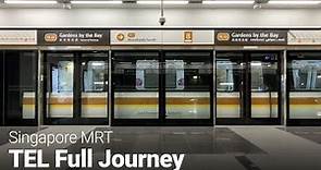 Thomson-East Coast Line Full Journey | Singapore MRT