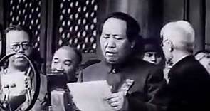 Discurso de Proclamación de la República Popular China (RPC) por Mao Zedong