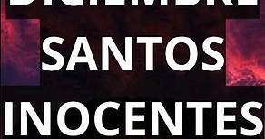 ¿POR QUÉ EL 28 DE DICIEMBRE ES EL DIA DE LOS SANTOS INOCENTES? #santosinocentes #28DICIEMBRE