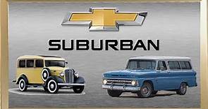 LA HISTORIA DE LA CHEVROLET SUBURBAN (primera parte)