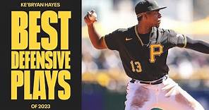 Gold Glove Winner Ke'Bryan Hayes' Best Defensive Plays of 2023 | Pittsburgh Pirates