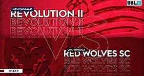 New England Revolution II vs. Chattanooga Red Wolves SC: September 9, 2020