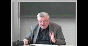 Alfred Schmidt, Einführung in die Geschichte der Philosophie (3. Mai 2012)