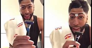 Anthony Davis Just Shaved His UNIBROW!