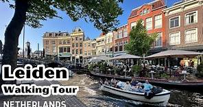 4k Leiden, Netherlands - May 2023 Walking Tour