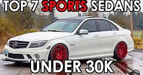 Top 7 BEST Sports Sedans Under 30K