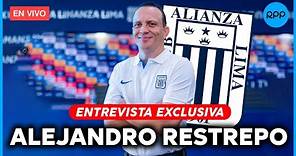 🔴⚽#Envivo | Entrevista exclusiva a Alejandro Restrepo, Dt. de Alianza Lima