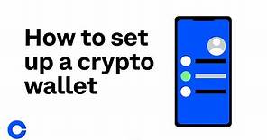 Coinbase Learn: How to set up a crypto wallet