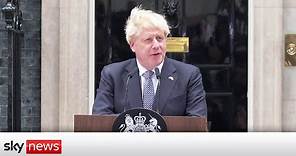 ‘Them's the breaks,’ says Boris Johnson