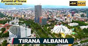 Tirana, Albania📍Piramida e Tiranës 🖐 Pyramid of Tirana - Tiranë Shqipëri📍🇦🇱 Vlog Shqip [4K HDR]