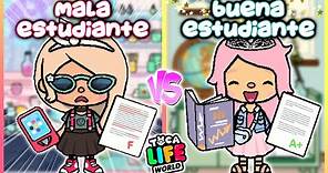 MALA ESTUDIANTE VS BUENA ESTUDIANTE😲Toca Boca Life World Historias en Español Las aventuras de Mandy