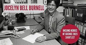 Jocelyn Bell Burnell- Unsung Heroes of Science 2023
