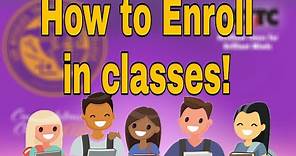 How to register and enroll in your classes at LATTC!
