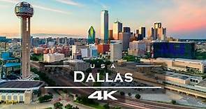 【4K航拍】美国 德克萨斯州 达拉斯 Dallas, Texas, USA 🇺🇸