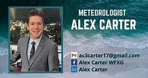 Meteorologist Alex Carter 2023 Demo Reel