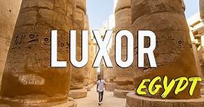 6 THINGS TO DO IN LUXOR EGYPT 🇪🇬
