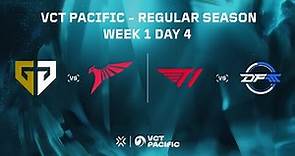 T1 vs. DFM - VCT Pacific - Regular Season - Week 1 Day 4