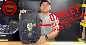 Oakley Extractor Sling Pack 2.0: Covert tactical parent diaper day bag. Review and demonstration.