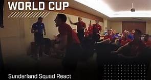 Sunderland squad watch World Cup drama unfold