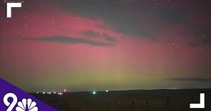 Aurora borealis spotted in Colorado