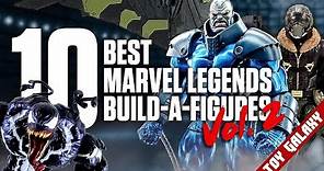 Top 10 Best Marvel Legends Build A Figures vol 2 - List Show #62