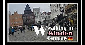Walking in Minden Germany 🇩🇪
