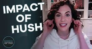 Kate Siegel talks about filming Hush and the impact it had on her career #insideofyou #hush