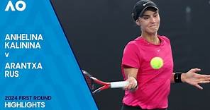 Anhelina Kalinina v Arantxa Rus Highlights | Australian Open 2024 First Round