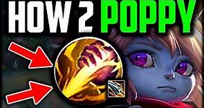 THIS MAKES POPPY A MONSTER... How to Poppy Jungle & Carry - Poppy Guide Season 14 League of Legends