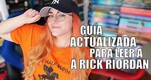 GUÍA DEFINITIVA *Y ACTUALIZADA* PARA LEER A RICK RIORDAN | Crónicas de una Merodeadora