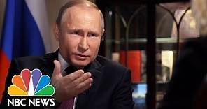 Confronting Russian President Vladimir Putin, Part 1 | Megyn Kelly | NBC News