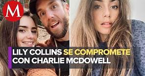 ¡Se casa! Lily Collins anuncia su compromiso con Charlie McDowell